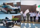 Entrega Américo Villarreal 12 unidades de seguridad en Reynosa  